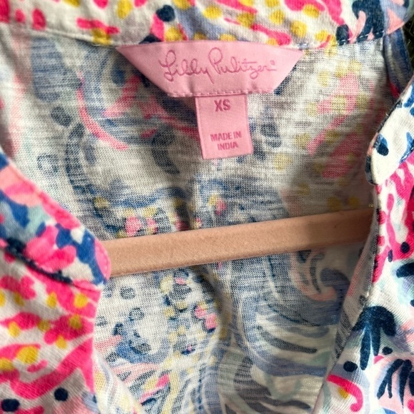 Lilly Pulitzer Shay Dress | I’m So Sofishticated Print | XS - Picture 8 of 10